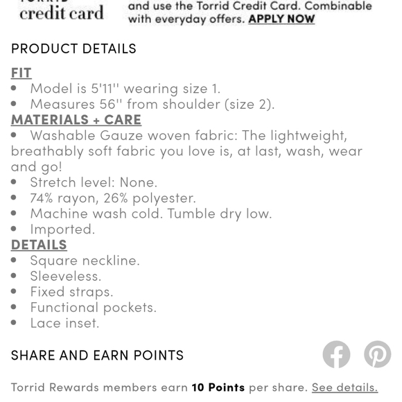 TORRID Red Lace Inset Maxi Dress 3X - Picture 6 of 6